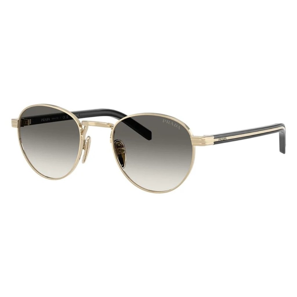 New Prada Sunglasses With The Iconic Metal Plaque Prb52s Zvn02c
